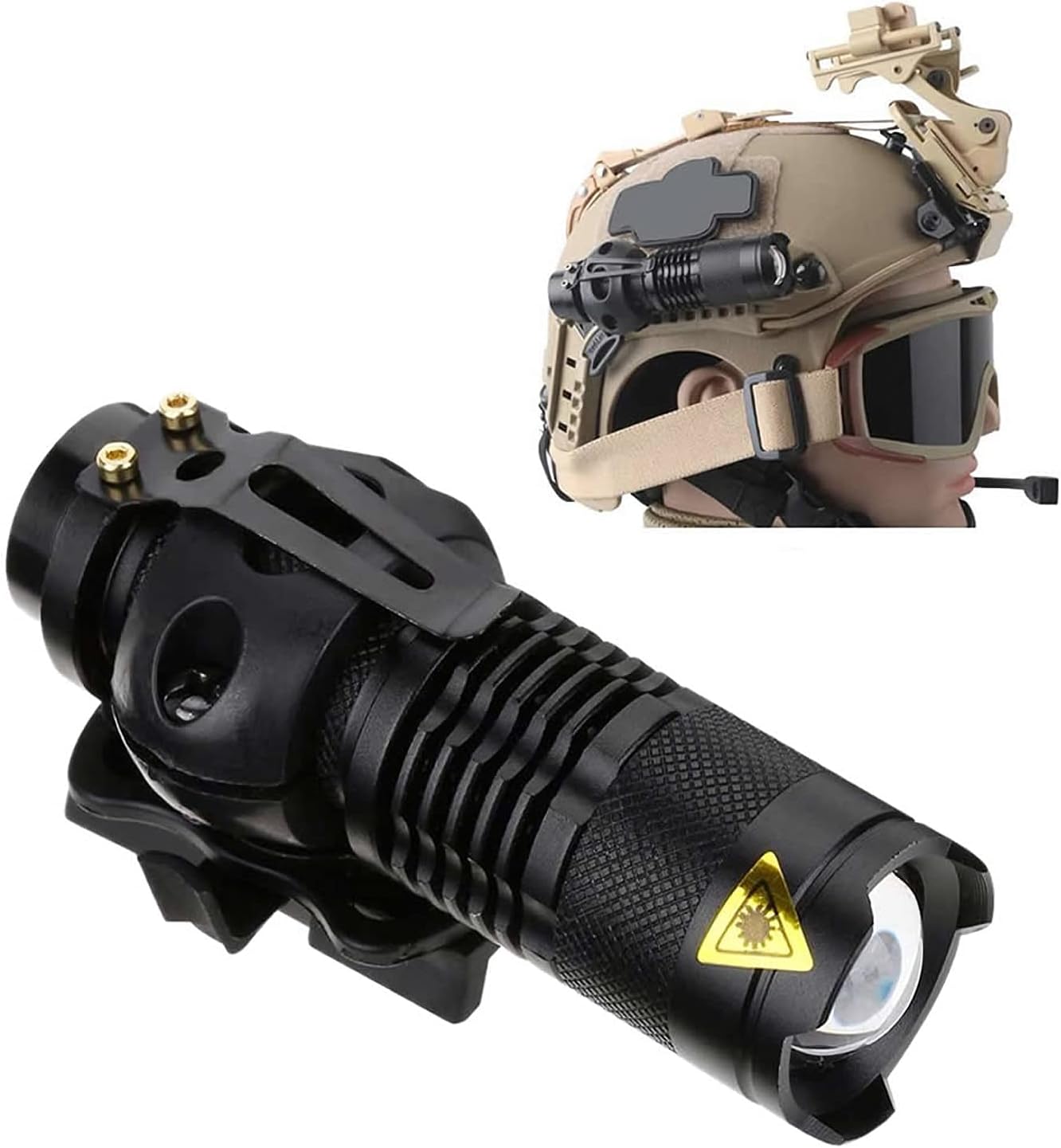 HIGOO Tactical Helmet Light | Fast Helmet Compatible
