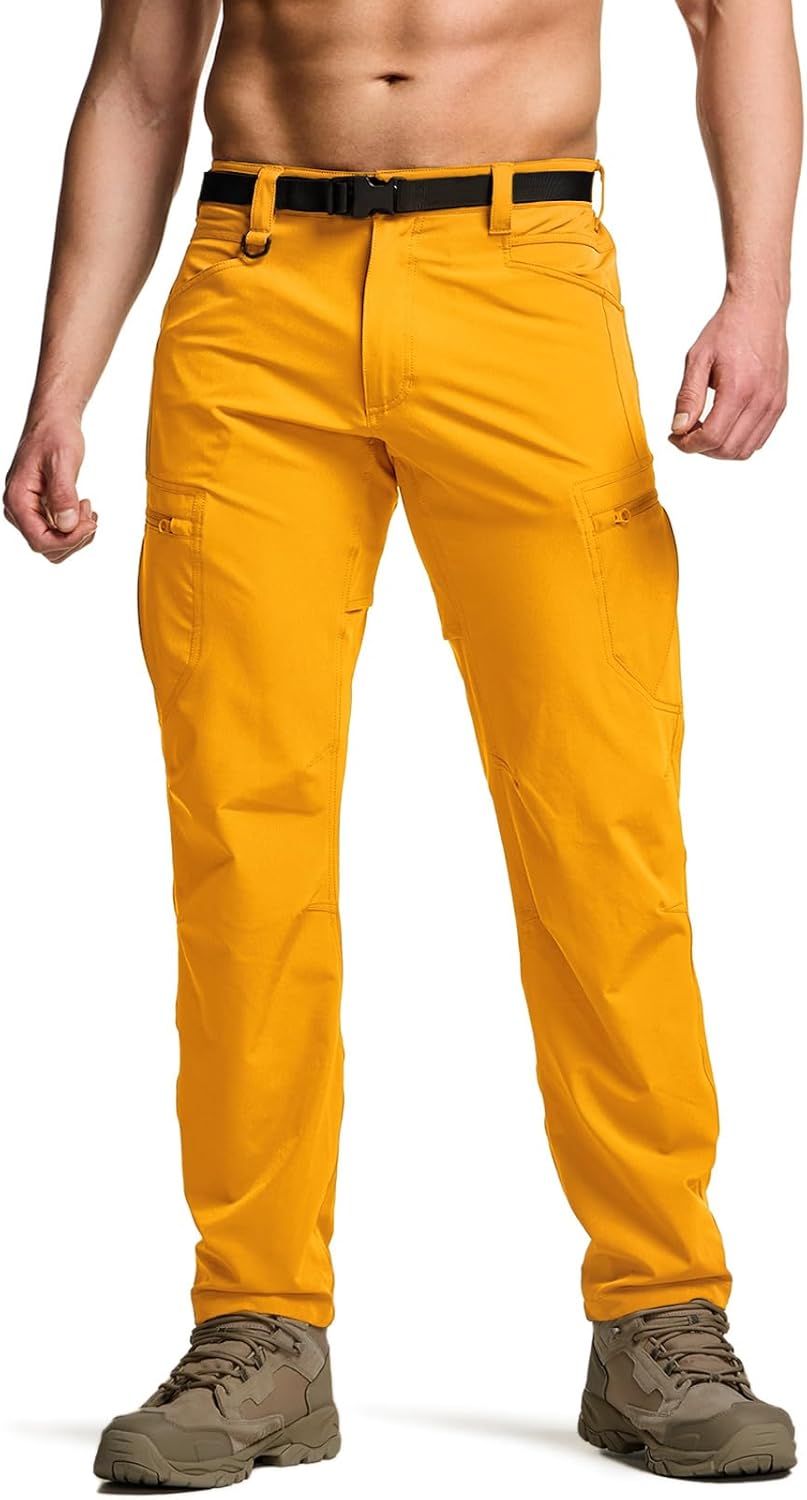 CQR Men's Quick Dry Tactical Pants for Outdoor Adventures