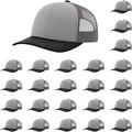 Richardson 112 Classic Six-Panel Adjustable Snapback Trucker Cap warm