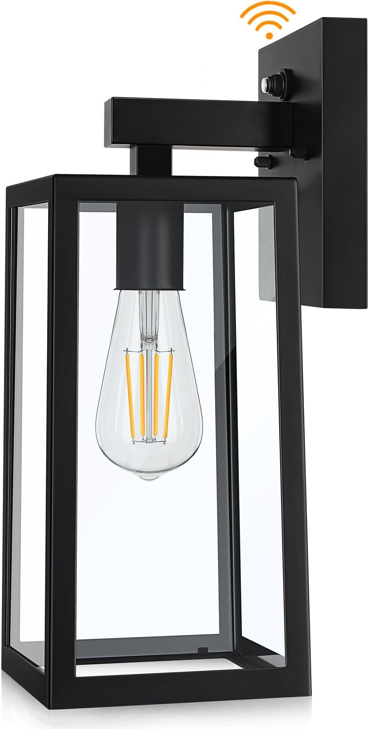 Dusk to Dawn Outdoor Wall Lantern by SHINE HAI for Any Home