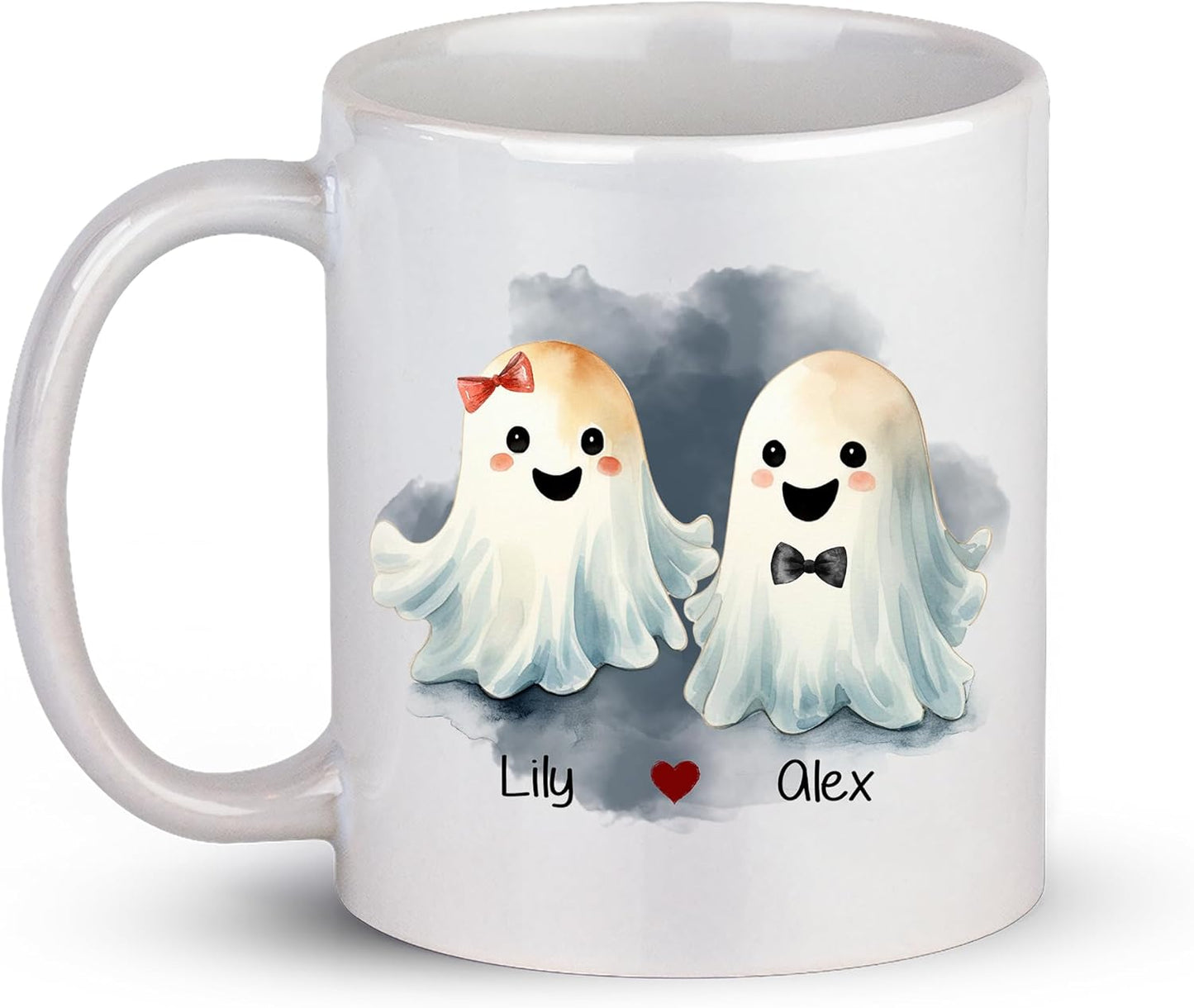 Personalized Couple Boo Mugs - Perfect Gift!