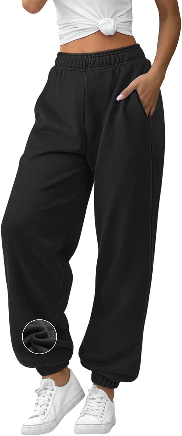 ATHMILE Sweatpants for Women - Comfy Baggy Lounge Pants