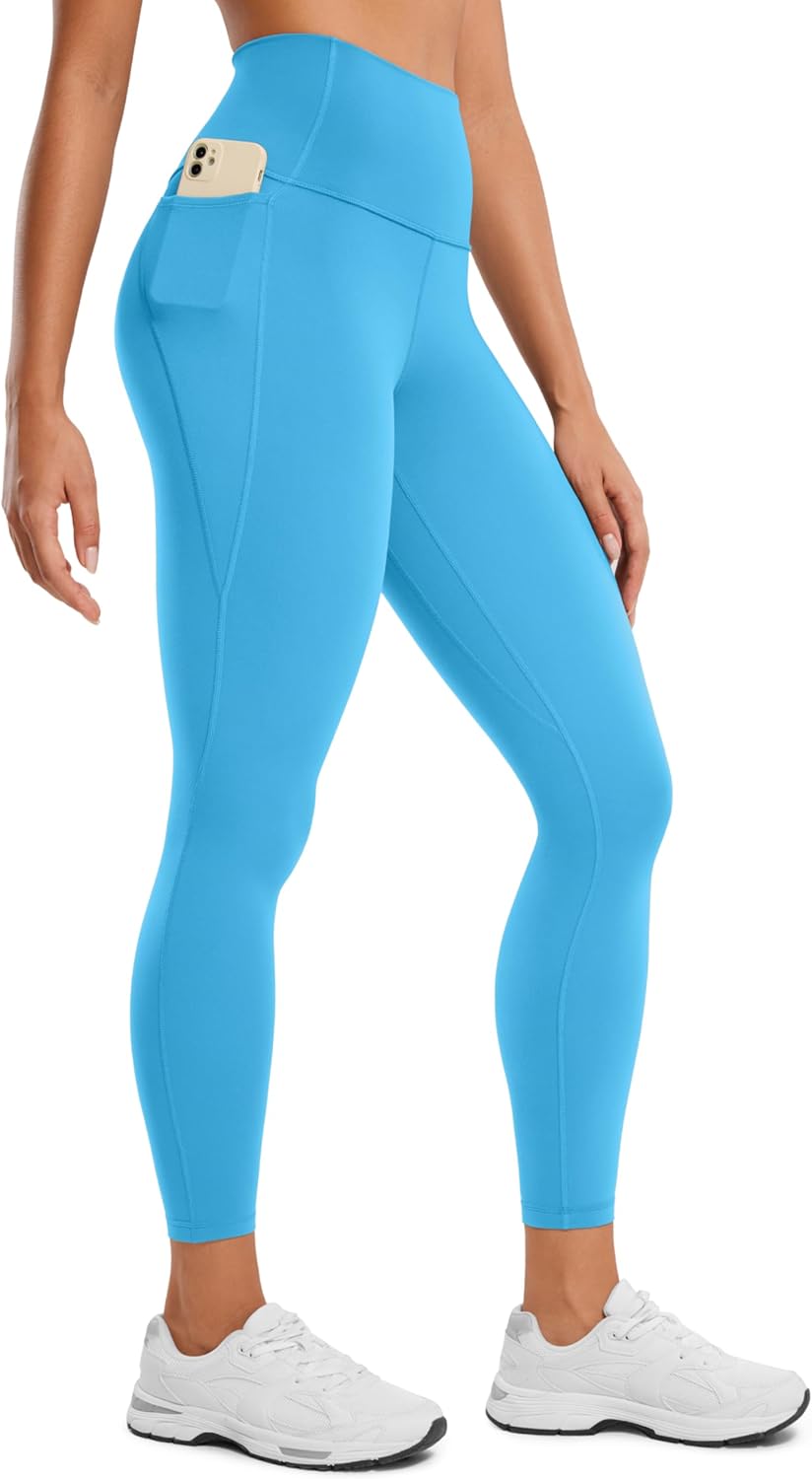 CRZ YOGA Butterluxe Workout Leggings with Pockets for Comfort