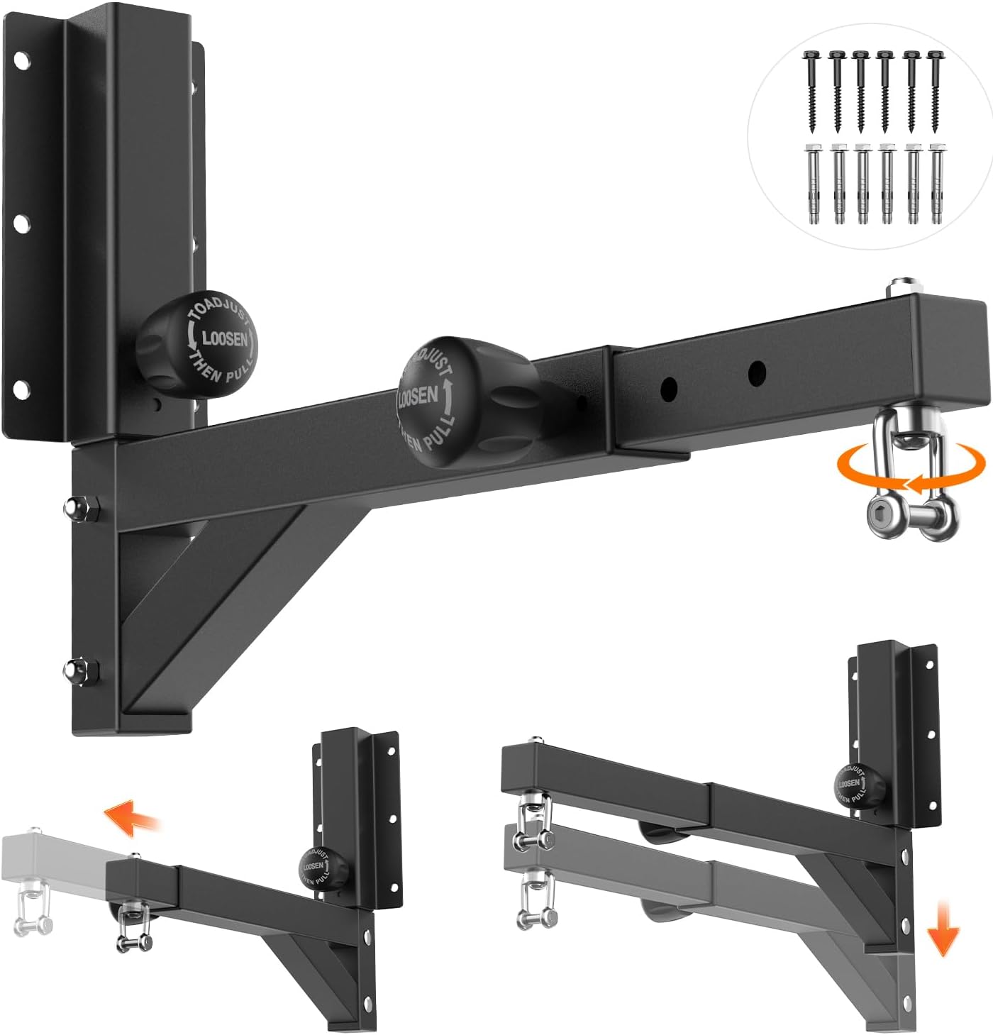 Adjustable Heavy Bag Hanger - 800 LBS Capacity