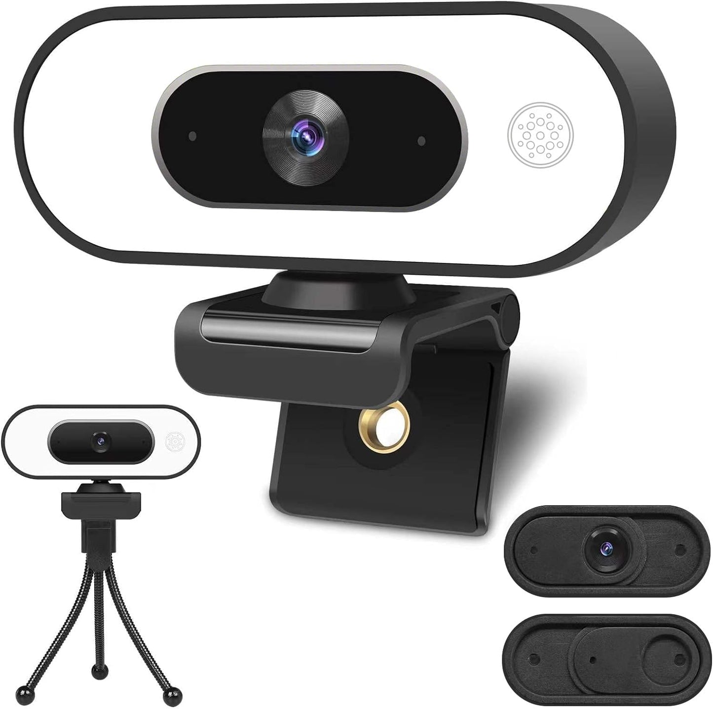 1080P Webcam: Crisp Video, Clear Audio