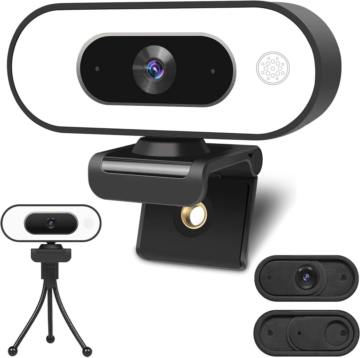 1080P Webcam: Crisp Video, Clear Audio