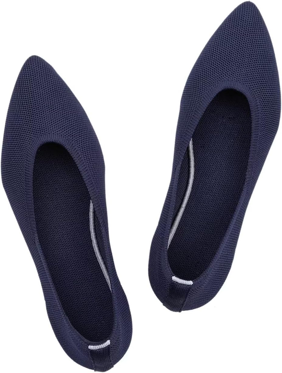 Frank Mully Womens Pointed Toe Flats for Comfort and Style