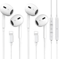 iPhone Wired Earbuds Duo - HiFi Stereo, Mic & Volume Control - YouthCity
