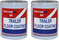 Protects Trailer Floors, Ramps and Walls Non Skid Paint - Durable Grey