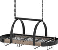 Hanging Pot Rack Ceiling Mounted Pot Holder - Space-Saving Cookware