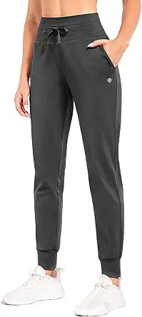 BALEAF Women's Fleece Lined Pants for Winter Running and Hiking