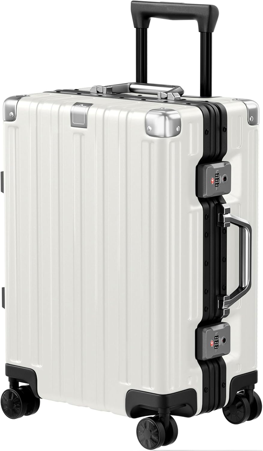 Krute Carry On Luggage 20 Inch Aluminum Frame Suitcase Review