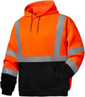 High Visibility Hoodie For Men Safety Class 3 Hi Vis Hoodie - Warm