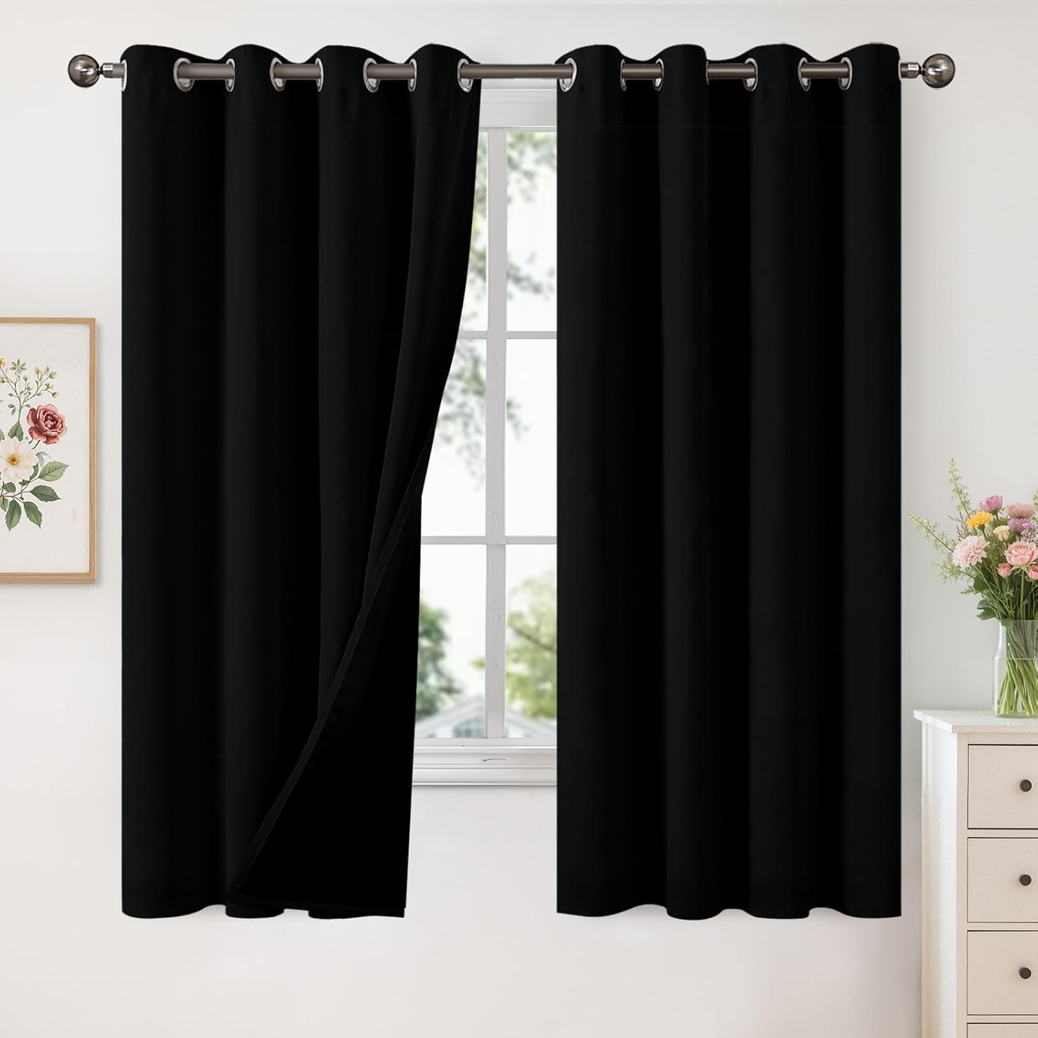 YoungsTex Insulated Blackout Curtains for Bedroom and Living Room