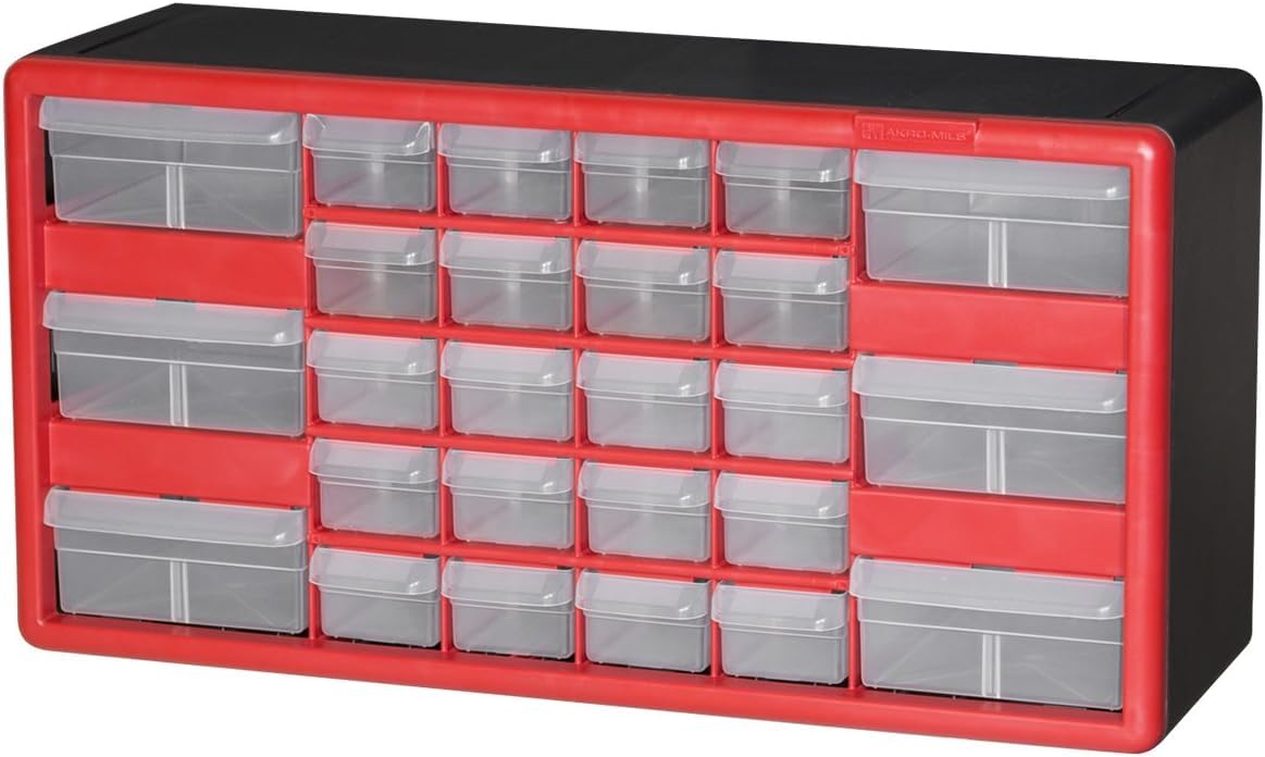 Akro-Mils 26-Drawer Plastic Storage Cabinet for Home and Garage