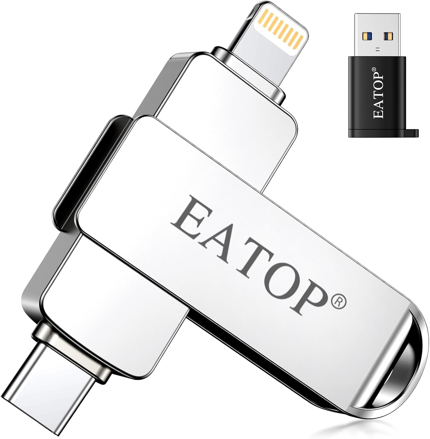 512GB Flash Drive for iPhone iPad - Expand Your Storage Easily