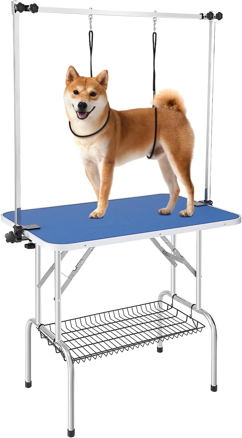 VEVOR Pet Grooming Table for Medium and Small Dogs, 36 x 24 in
