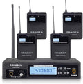 Mono Wireless in Ear Monitor System IEM - 4 Bodypacks, 164ft Range