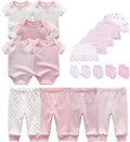 Kiddiezoom 19-Piece Layette Essentials for Newborns