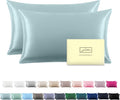 Silk Pillowcase for Hair and Skin King Set of 2 - Smooth, Breathable