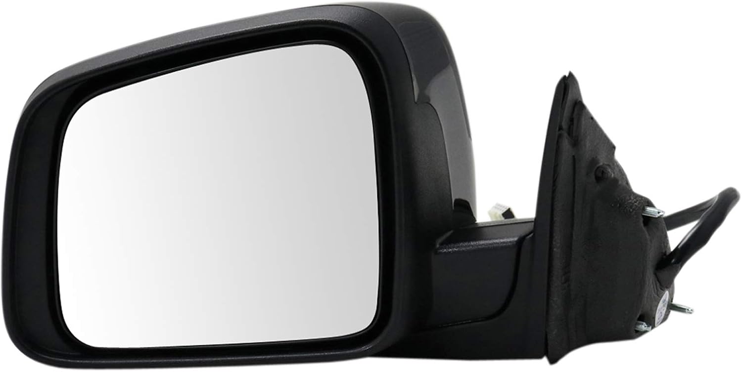 TRQ Driver Side Power Heated Mirror for 2011-2016 Jeep Grand Cherokee