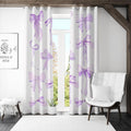 Preppy Curtains Purple Princess Curtains for Girls Bedroom - Coquette