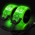 2 Pack LED Armband - Rechargeable Running Lights for Night Safety
