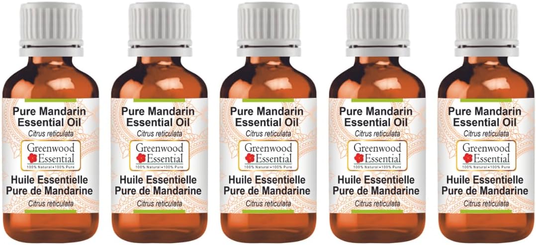 Greenwood Essential Pure Mandarin Essential Oil for Skin Care