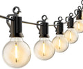 Brightown Led String Lights Outdoor 55ft G40 Patio Lights - Warm 2200K
