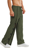 Tear Away Pants for Men - Easy Open Wide Leg Post Surgery Comfort