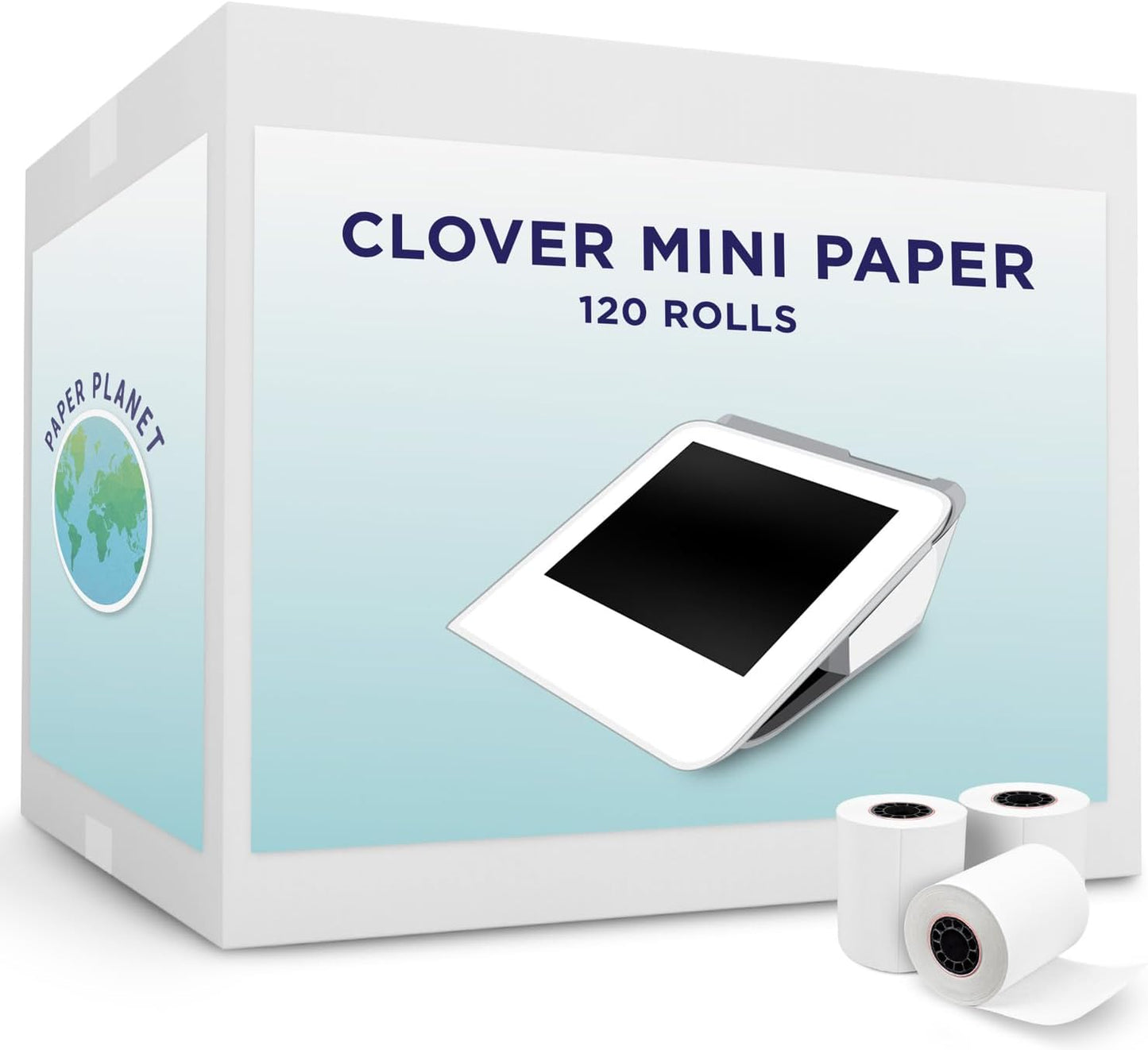 PaperPlanet Thermal Paper Rolls for Clover Mini POS Systems