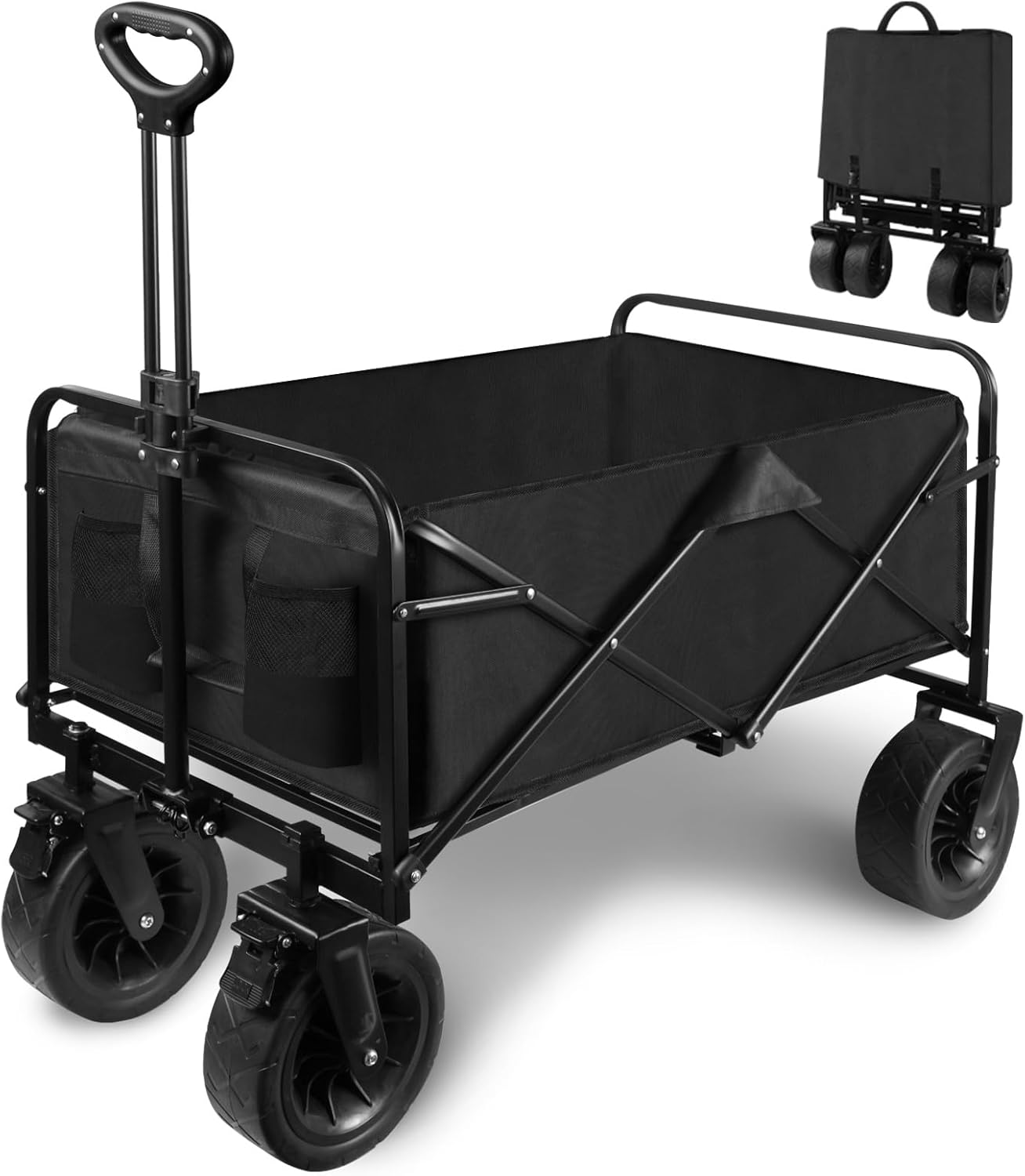 Roixeeds Heavy Duty Folding Wagon Cart