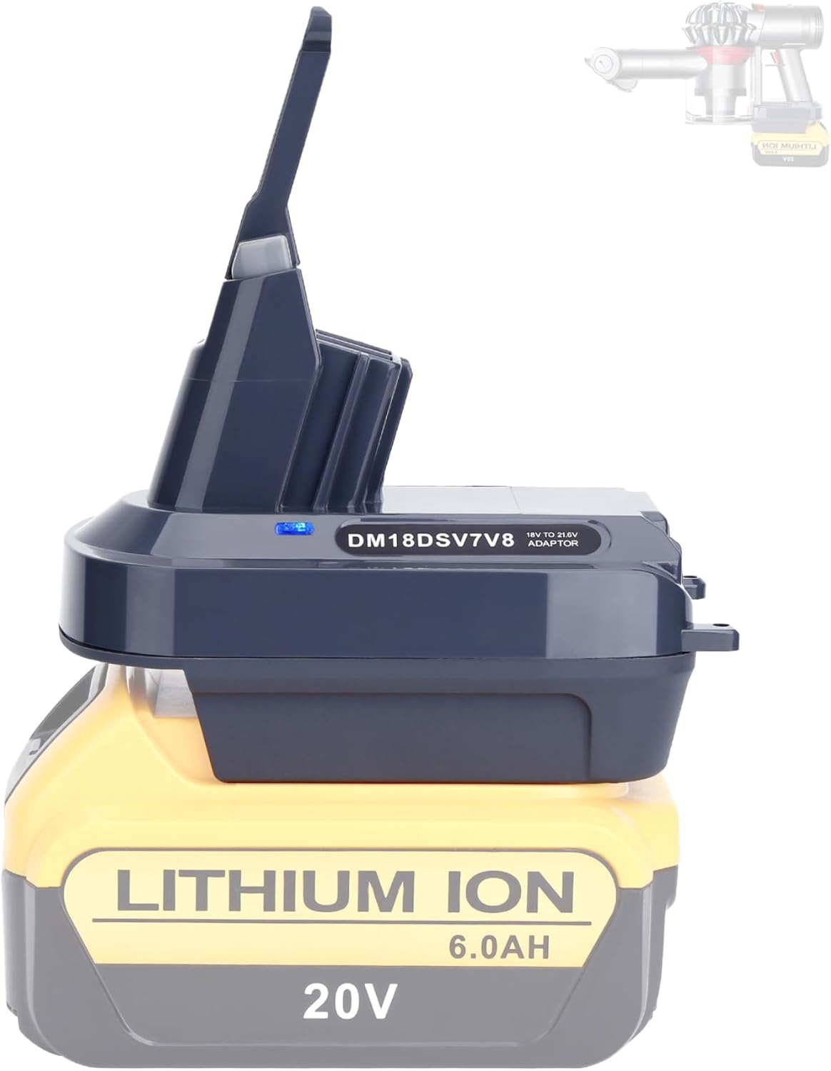 V8 Battery Adapter for Dyson Vacuums