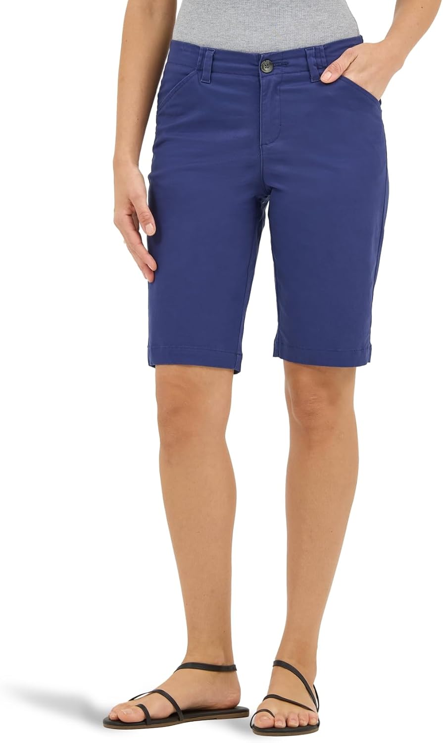 Lee Women's Legendary Chino Bermuda Short for Comfort and Style