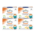 QuikTea Tea Latte Ginger Chai, 8.5 Ounce Pack of 4 - Instant Chai