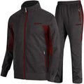 Men's Tracksuit Athletic Sports Casual Full Zip Sweatsuit for You