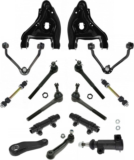 TRQ Front Steering & Suspension Kit for Chevrolet GMC Vehicles