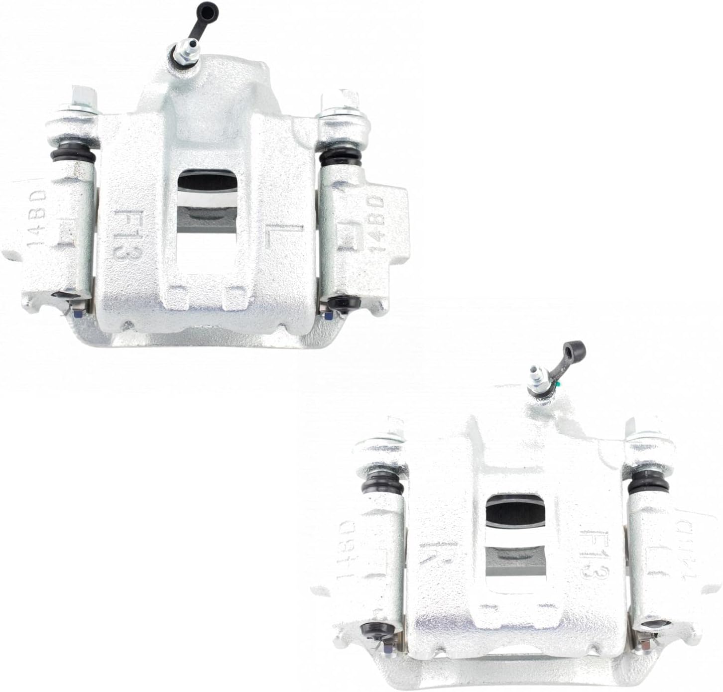 TRQ Rear Brake Caliper Set for 2003-2009 Toyota 4Runner