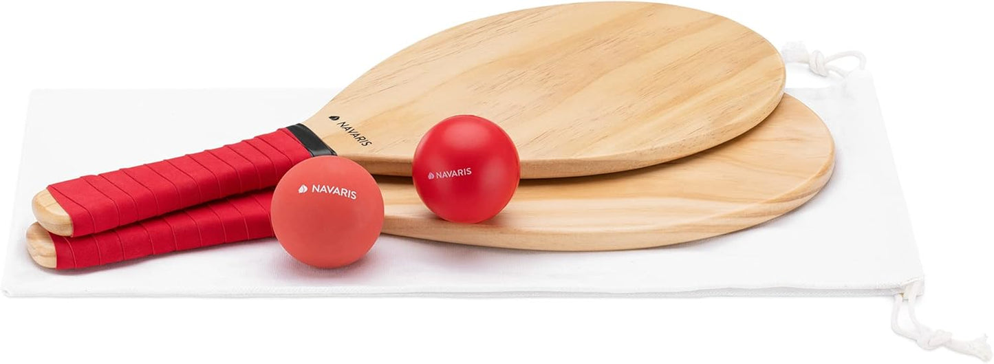 Navaris Beach Rackets Set - Fun in the Sun!