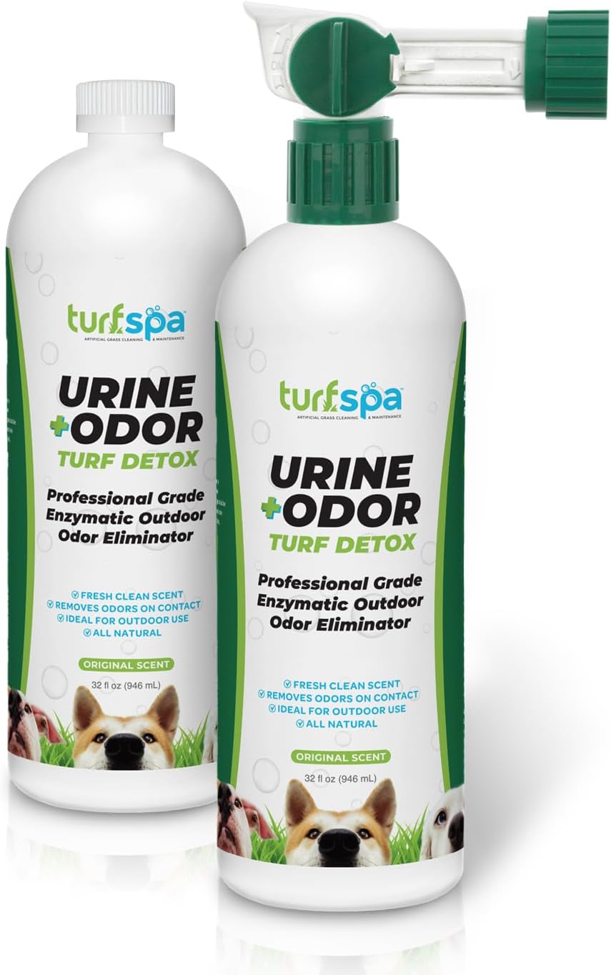 Urine & Odor Turf Detox: Professional Enzyme Cleaner for Pets