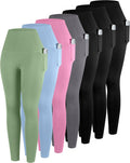 Leggings with Pockets for Women - High Waisted Tummy Control Yoga