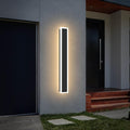 36in Modern Outdoor Wall Light LED Long Exterior Wall Sconce