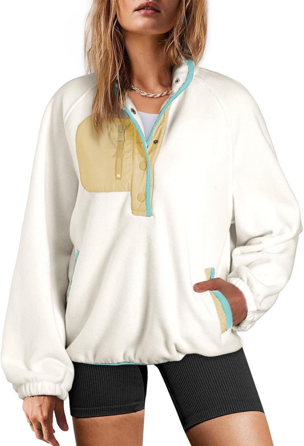 Dokotoo Oversized Fuzzy Fleece Jacket for Women - Stylish Comfort