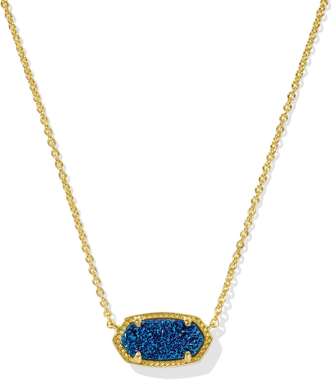 Kendra Scott Elisa Pendant Necklace: Dainty Gold-Plated Jewelry