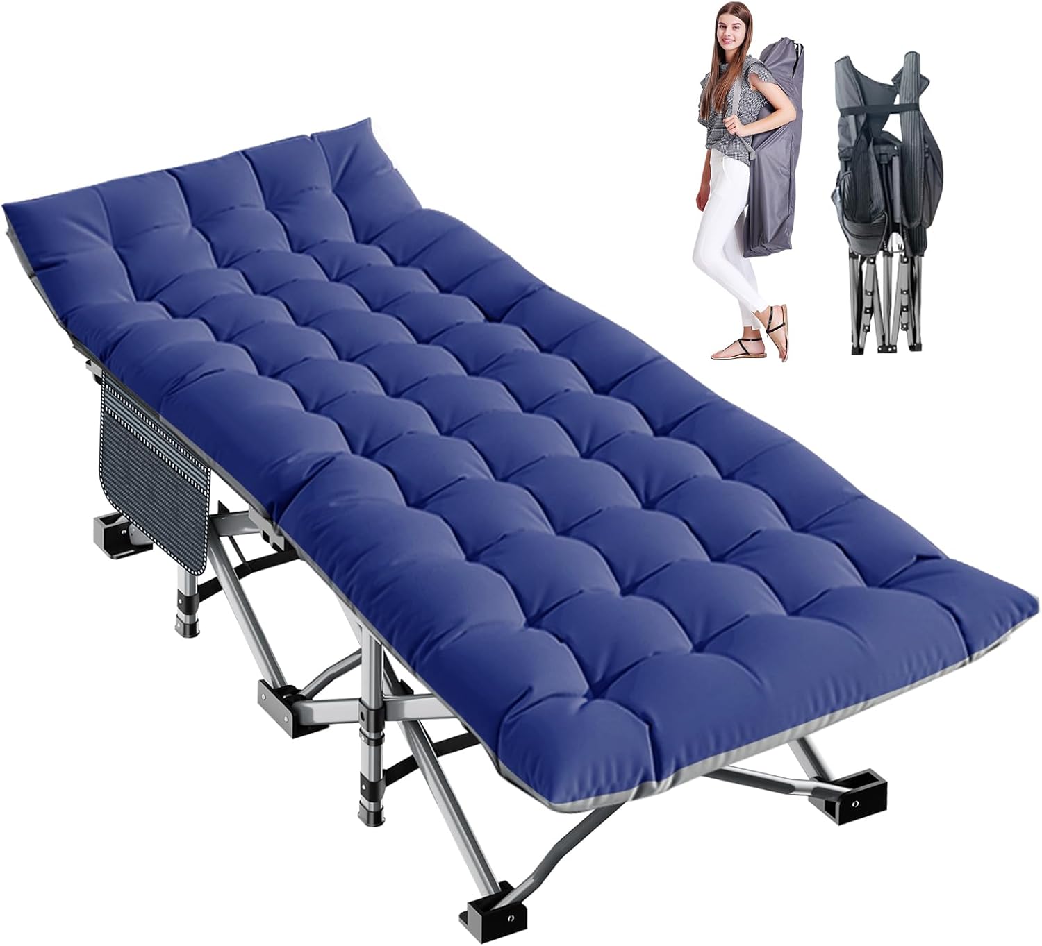 LILYPELLE Folding Camping Cot for Ultimate Comfort