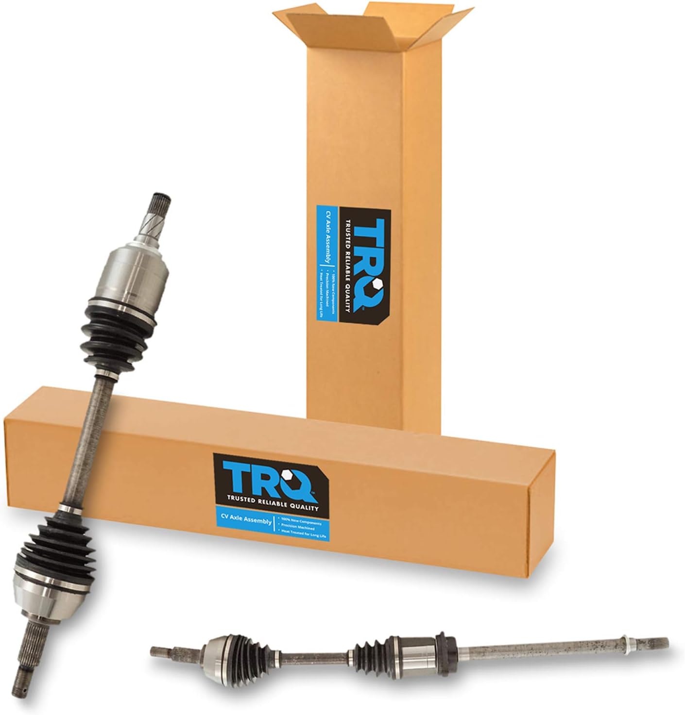 TRQ CV Axle Assembly Set for 2009-2014 Nissan Maxima Vehicles