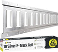 Twenty 10-ft E Track Tie-Down Rail - Pack of 10 Galvanized Rails
