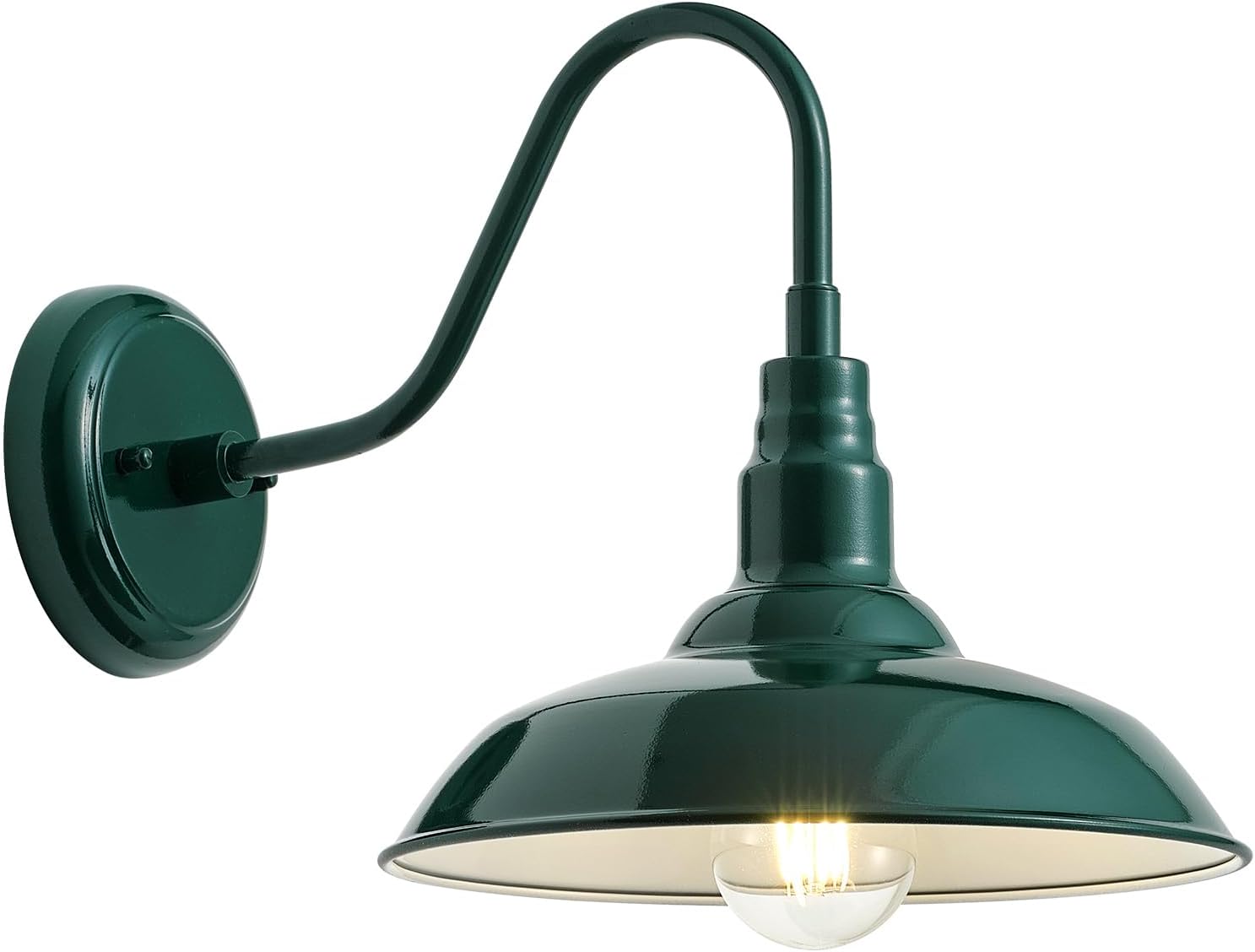 10 Inch Dome Outdoor Gooseneck Barn Light Fixture for Stylish Homes