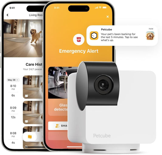 Petcube 360 Cam: Ultimate Home Security & Pet Monitoring