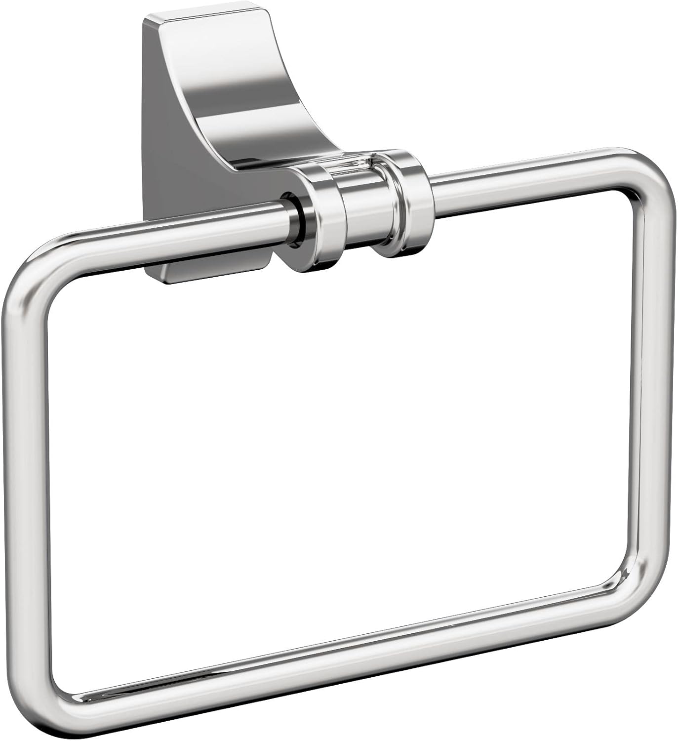 Amerock Chrome Towel Ring - Stylish Hand Towel Holder for Bath